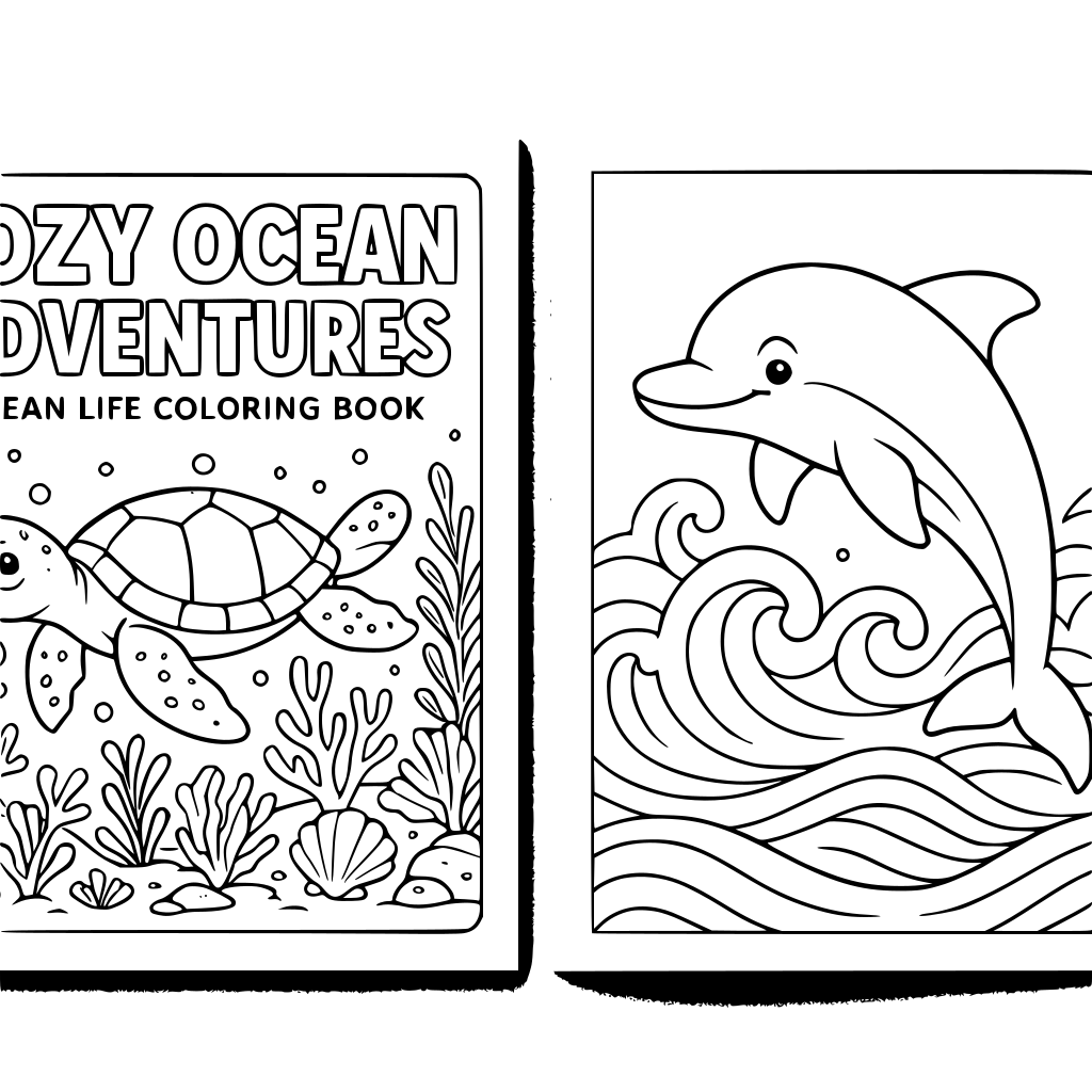 Create a complete KDP-ready coloring book interior based on this concept: TITLE 