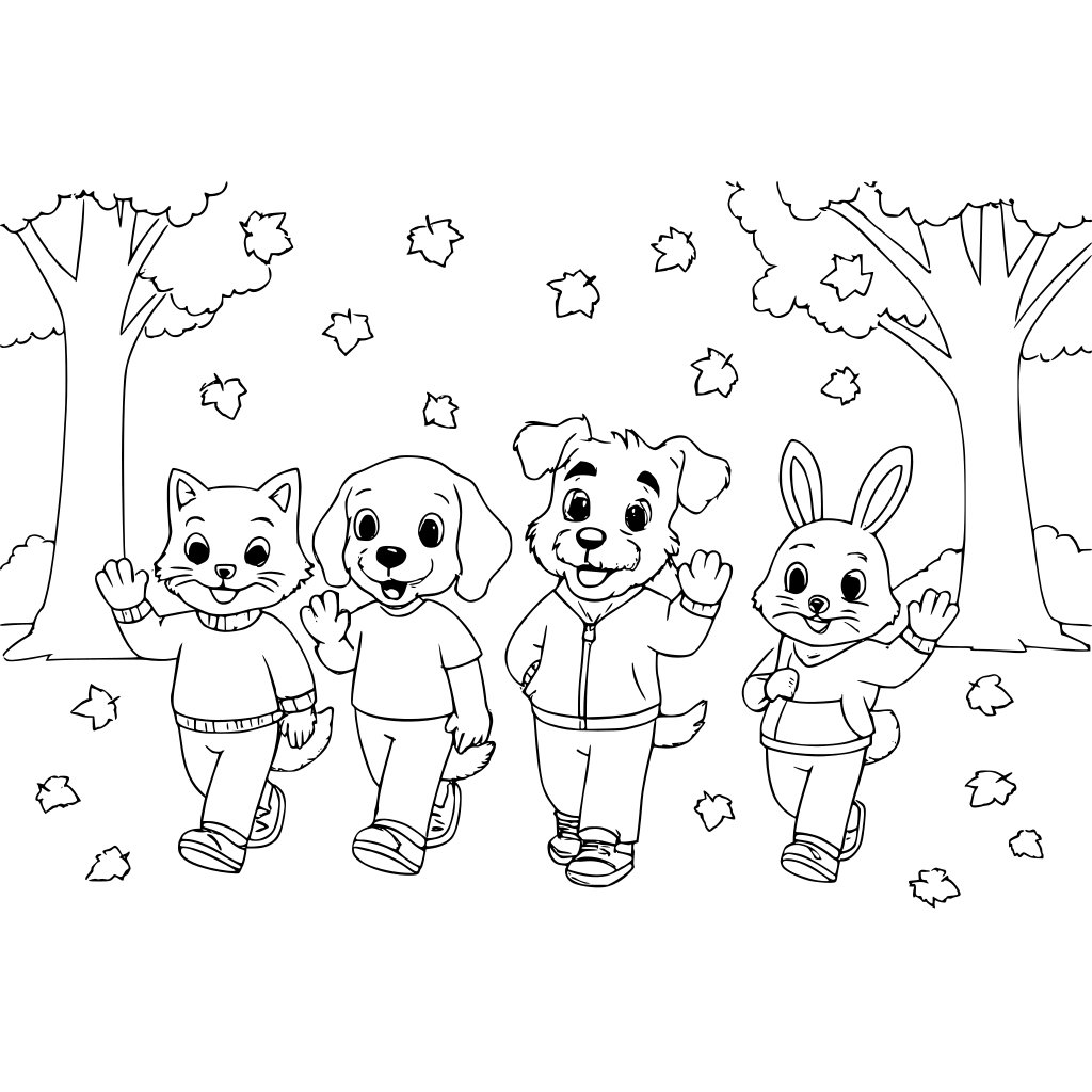 Convert this image to a coloring book page.
